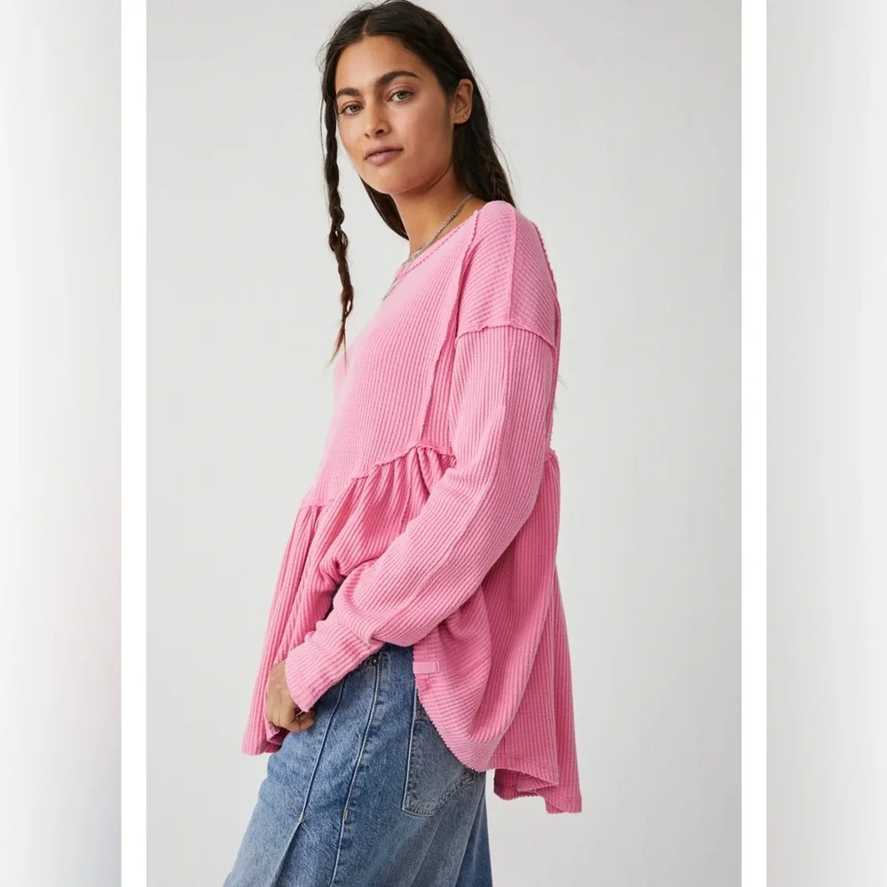 FREE PEOPLE Oh My Babydoll Top - Picture 3 of 10